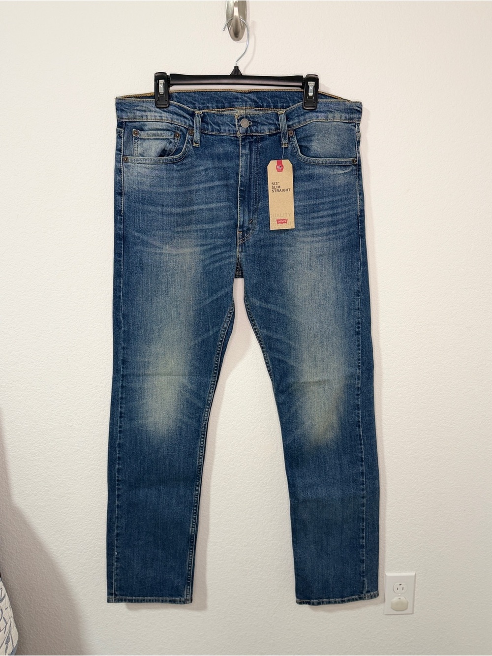 Levi's Slim Straight Jeans - Blue Wash